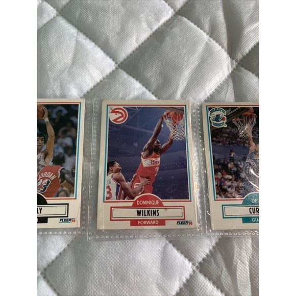1990 Fleer NBA Basketball Cards Lot of 6, 2 Ron Seikalys, 2 Wilkins, GROOVY ☄️💎 - Picture 3 of 13